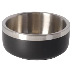 Friendly Pet Drink- En Voerbak Hond>Eetpot Lora rvs zwart D12,5cm 400ml FP