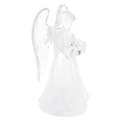 Kerstdecoratie>Engel kerst 11cm LED-ww