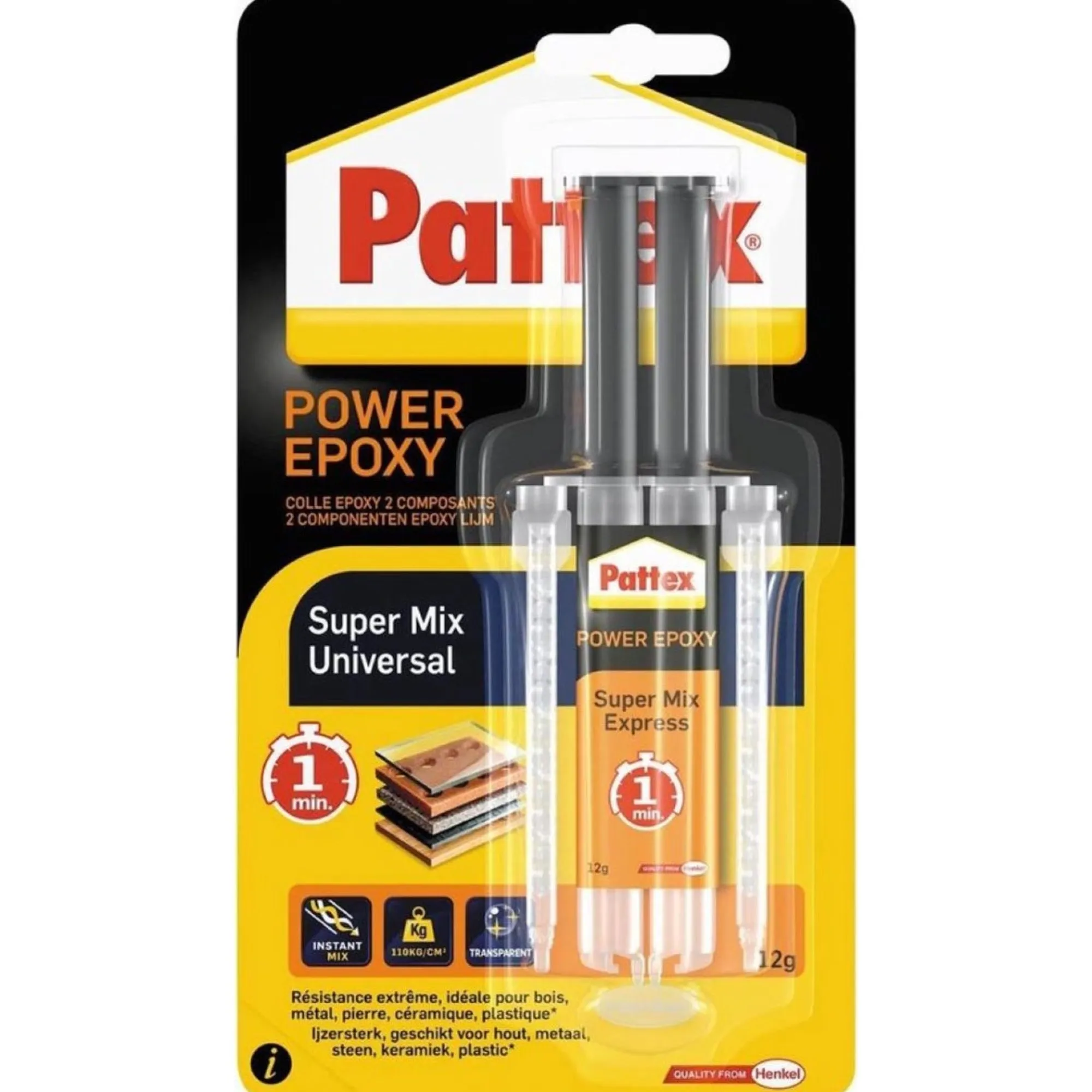 Pattex Handgereedschap>Epoxylijm super expres 11ml