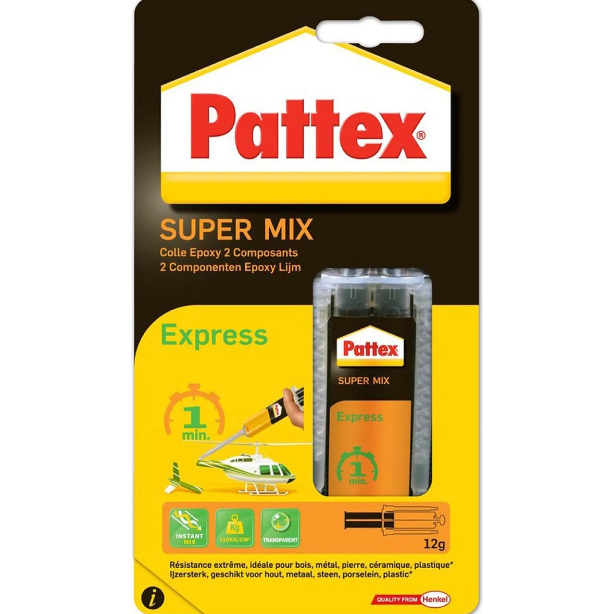 Pattex Handgereedschap>Epoxylijm super expres 11ml