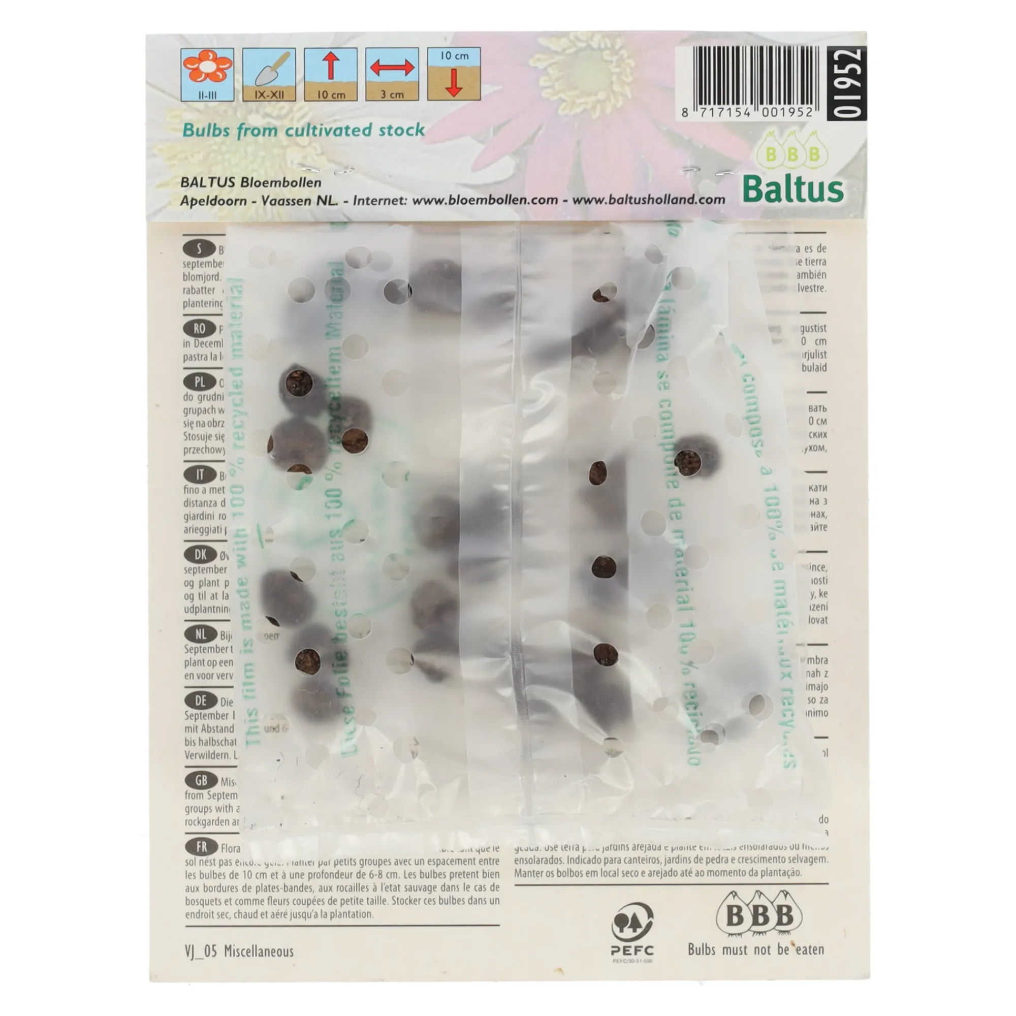 Baltus Bodemverbeteraars>Eranthis Cilicica per 30