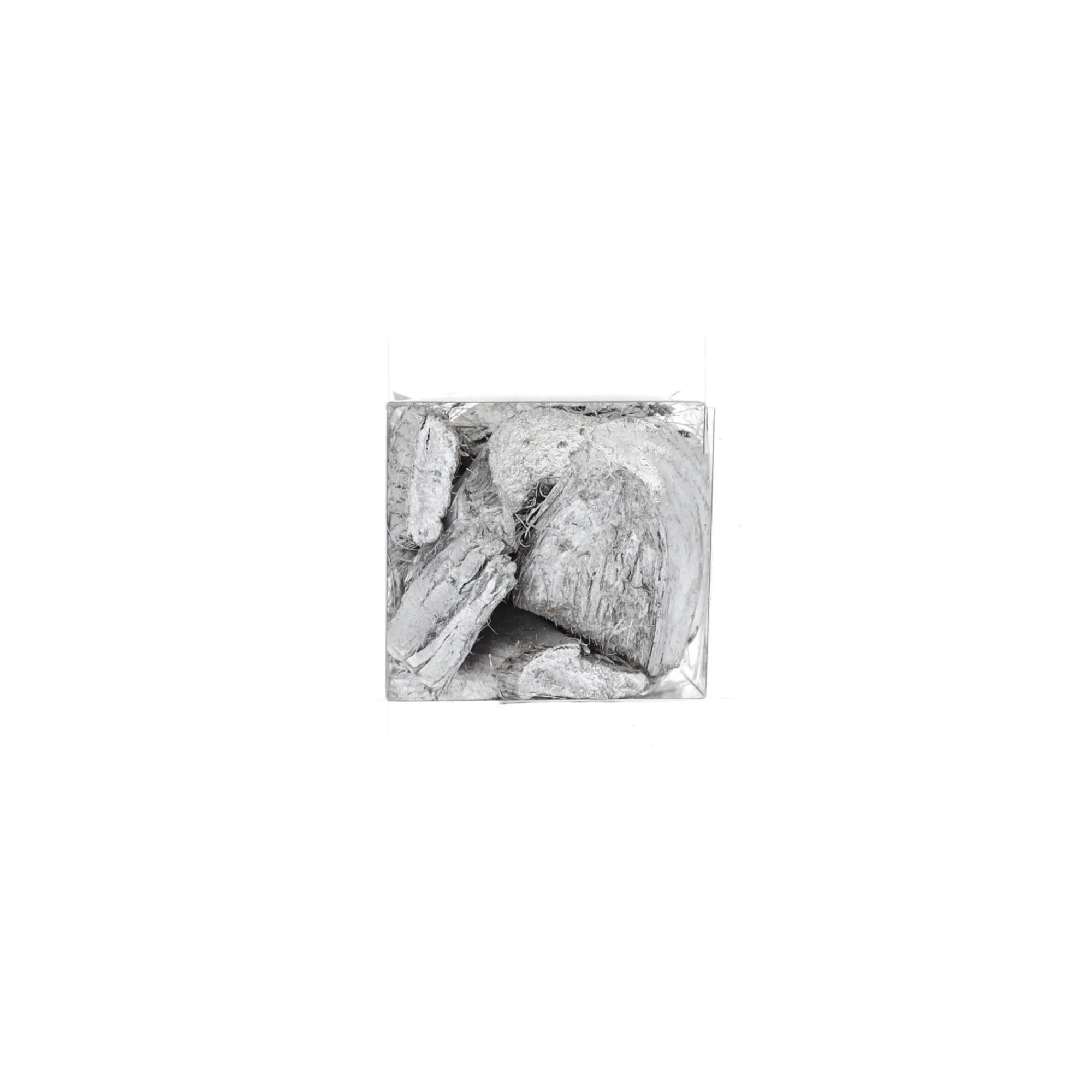 Natural Collections Woondecoratie>Exotische mix natuur zilver 6 x 6 x 14 cm 6 assorti