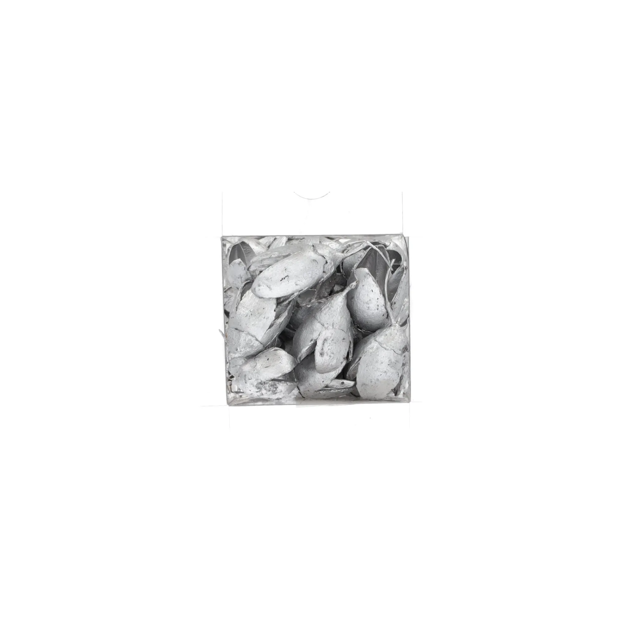 Natural Collections Woondecoratie>Exotische mix natuur zilver 6 x 6 x 14 cm 6 assorti