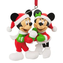 Hallmark Kerstdecoratie|Kerstballen>Famous character Mickey Minnie