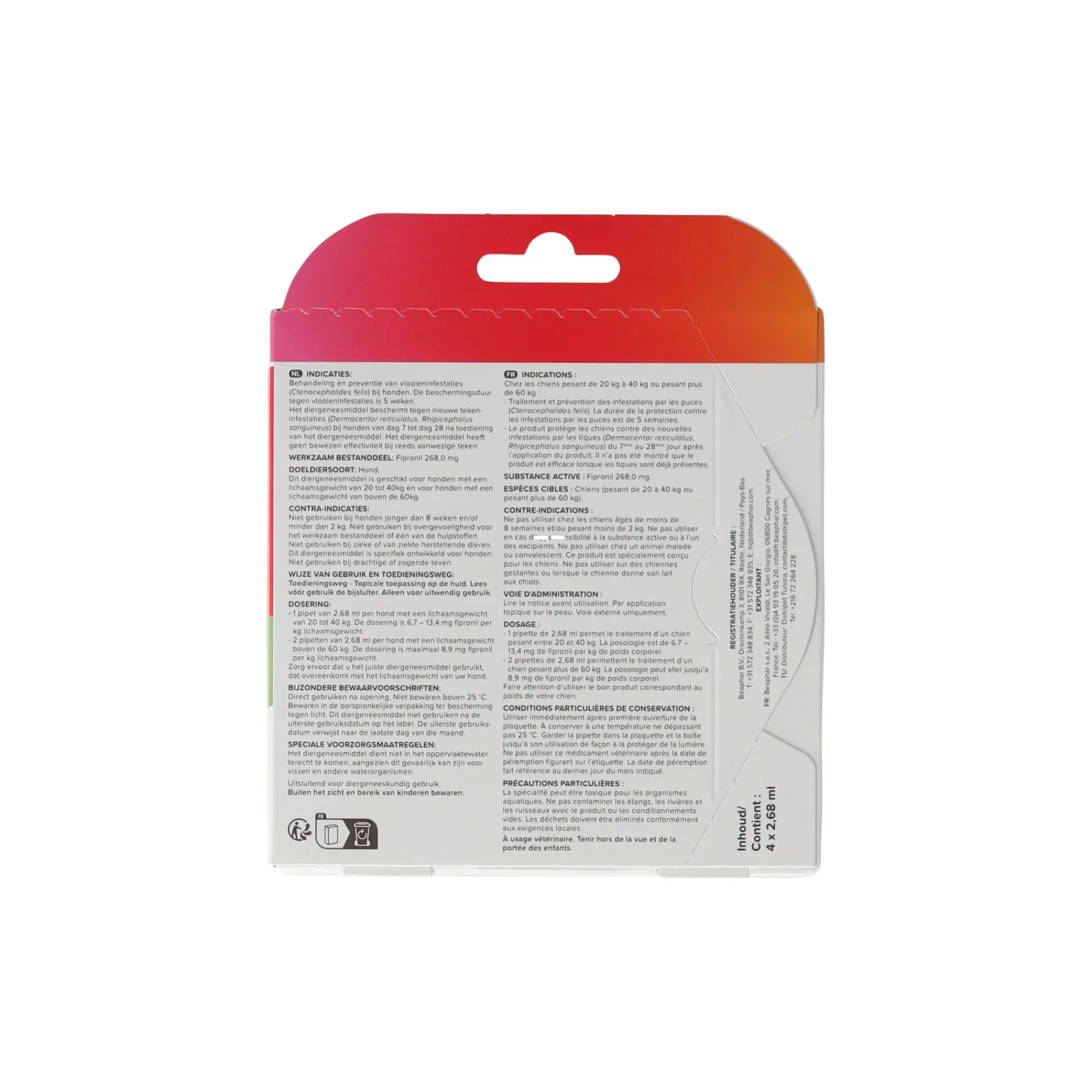 Beaphar Hondenverzorging>Fiprotec hond 20-40kg