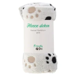 Friendly Pet Hondenverzorging>Fleece flanel 70x100cm grijs