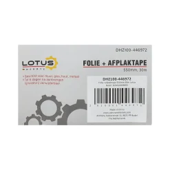 Lotus Verfspullen>Folie met afplaktape 550 mm 30 m