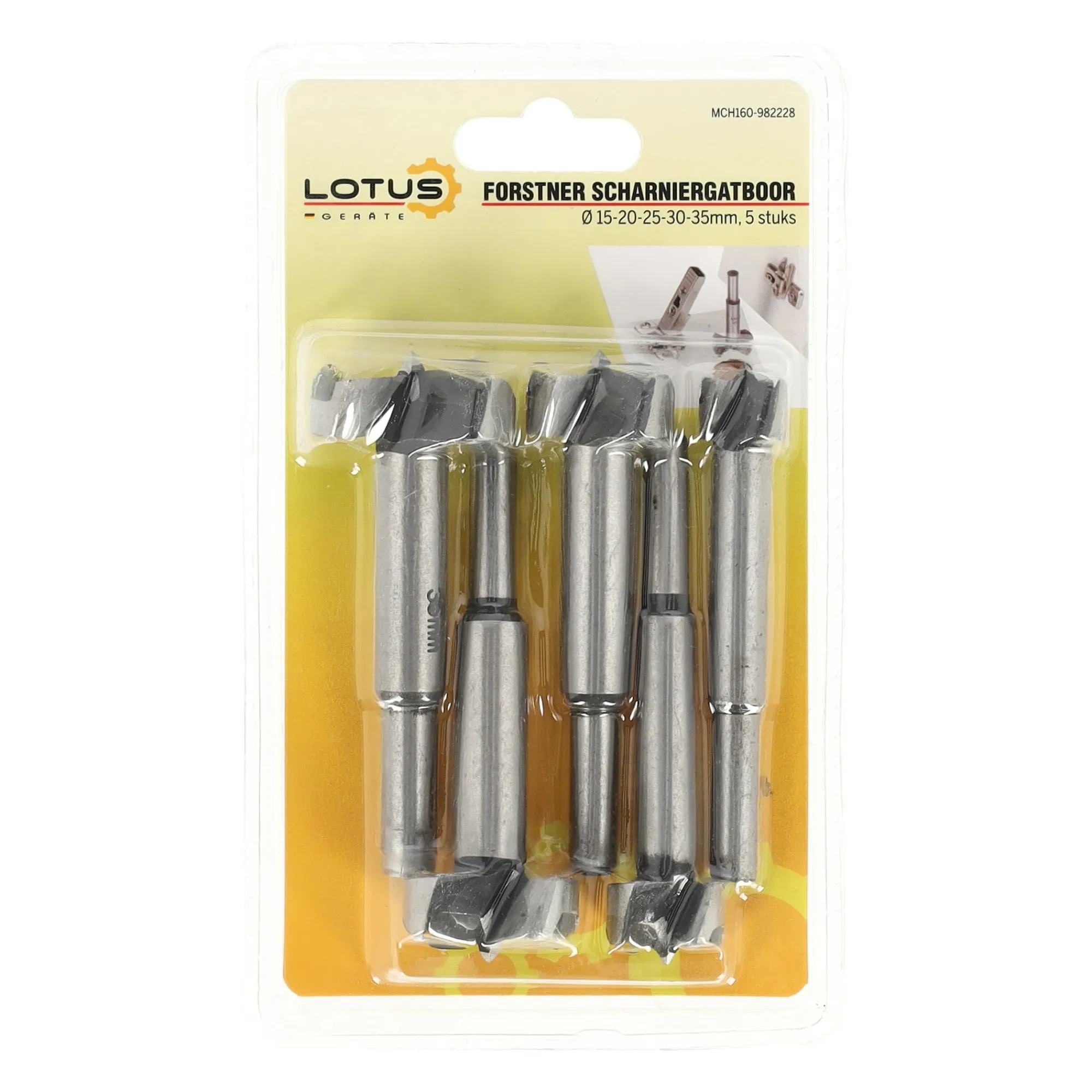 Lotus Toebehoren Elektrisch Gereedschap>Forstner-scharniergatboor 5st