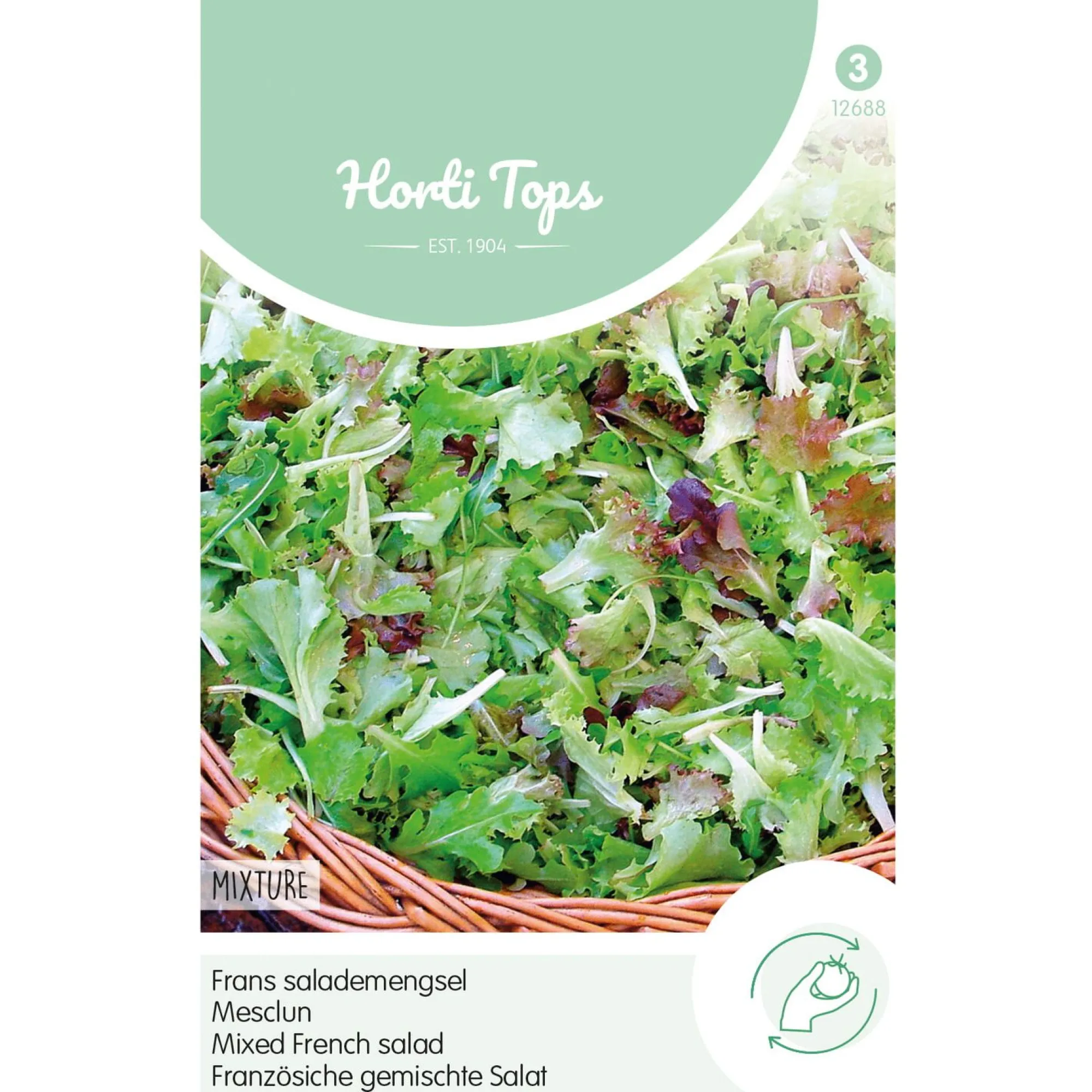 Horti Tops Moestuin>Frans salademengsel