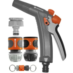Gardena Pompen En Sproeien>startset spuitpistool met koppelingen 18277