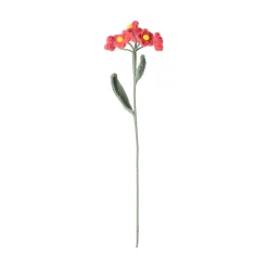 Kunstplanten En Kunstbloemen>Gehaakte bloem 36 cm 4 assorti