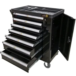 Lotus Opbergen>Gereedschapswagen 7 Lades met zijvak