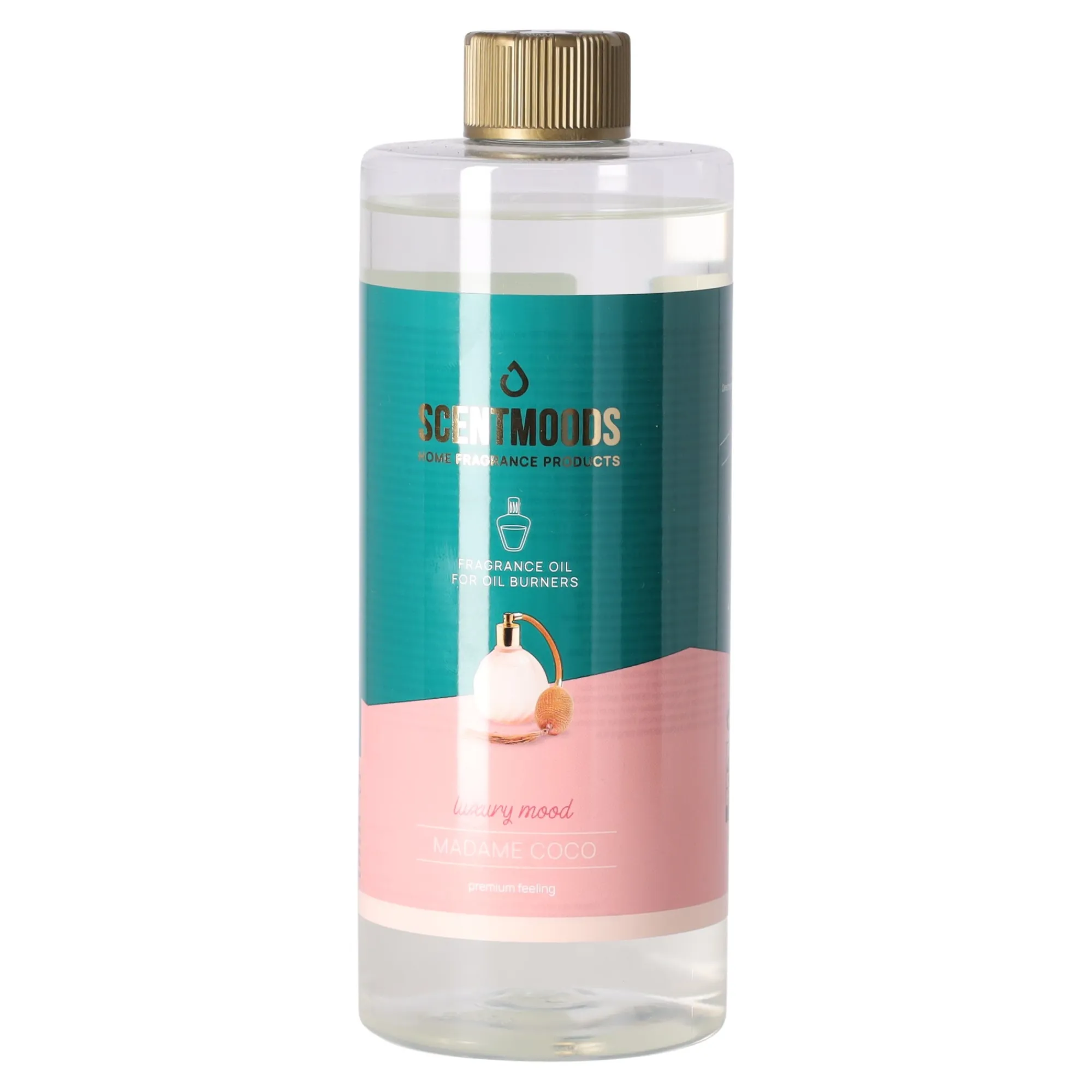 Scentmoods Kaarsen>Geurolie tbv brander madame coco 750ml