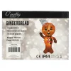 O'malley Kerstdecoratie>Gingerbread opblaasbaar 105cm