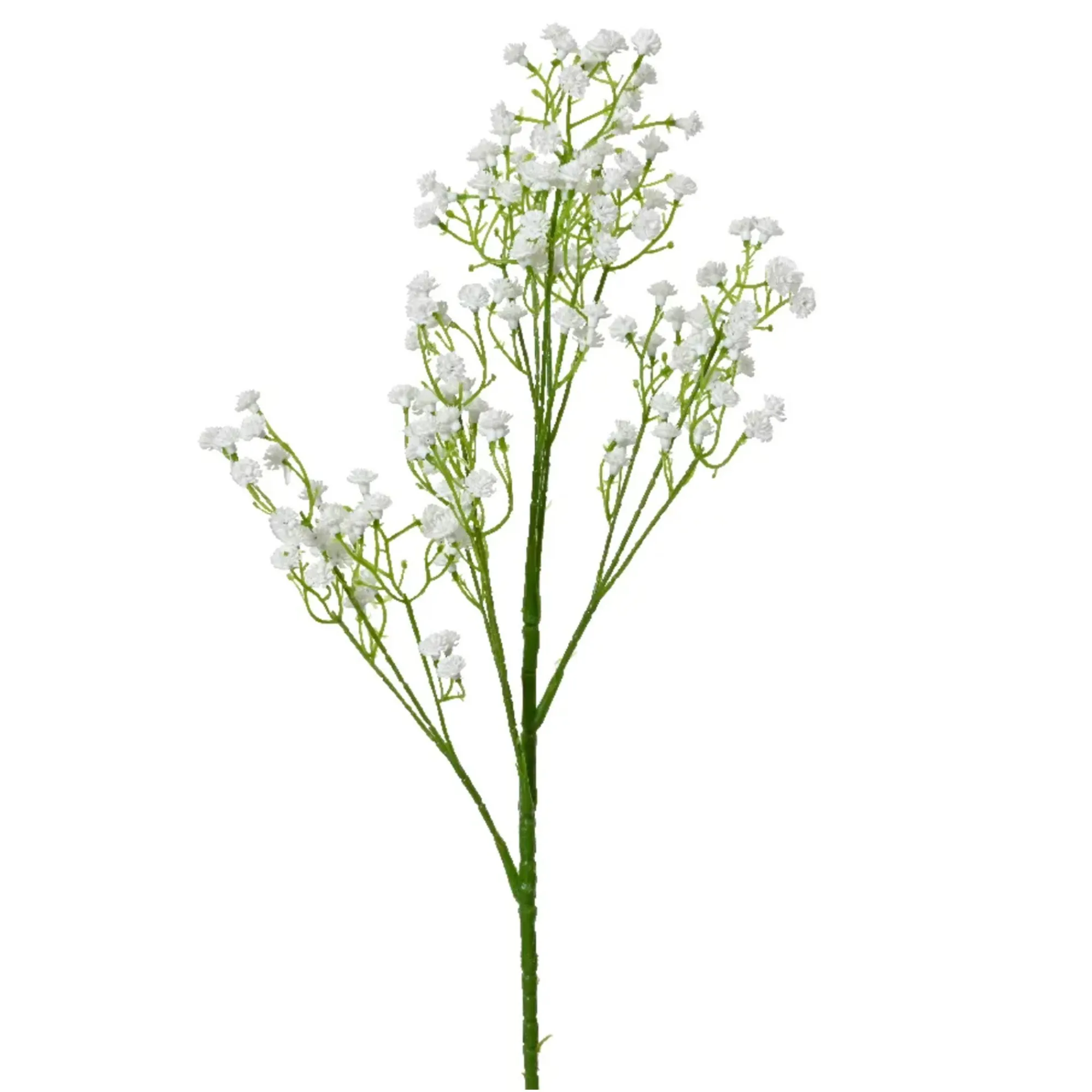 Decoris Kunstplanten En Kunstbloemen>Gipskruid wit 65 cm