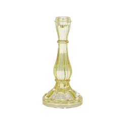 Kaarsen>Glazen kandelaar 21 cm
