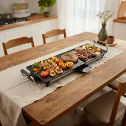 Alpina Koken & Tafelen>Grill Teppanyaki 70 x 23 cm 2000W