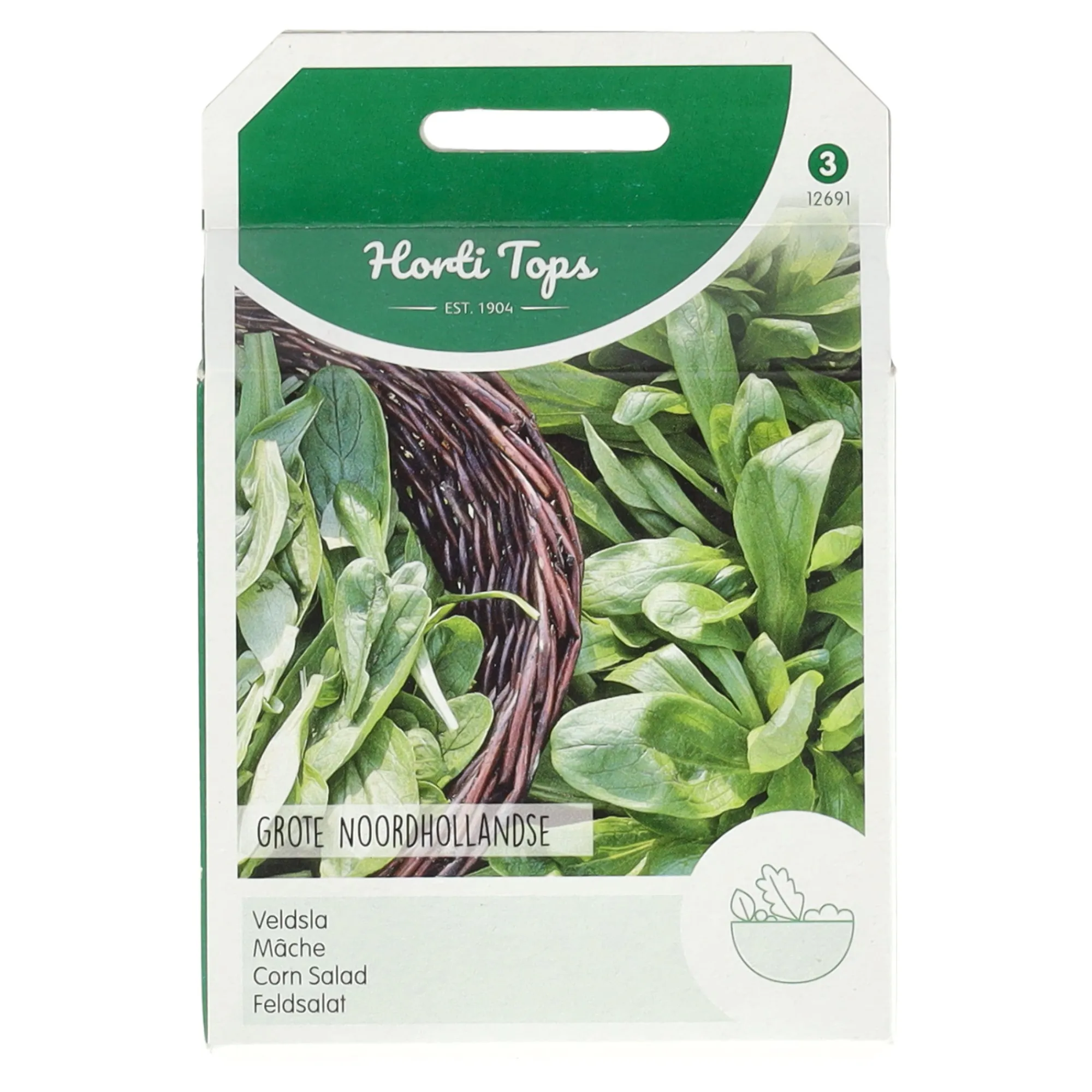 Horti Tops Moestuin>Grote Noordhollandse Veldsla 15g