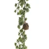 O'malley Kerstdecoratie|Kunstplanten En Kunstbloemen>Guirlande den met dennenappel 180 cm