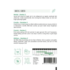 Horti Tops Moestuin>Halflange Wortelen Nantes