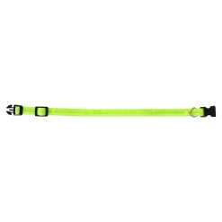 Friendly Pet Hondenriem>Halsband fluo geel 15mm 25-40cm FP