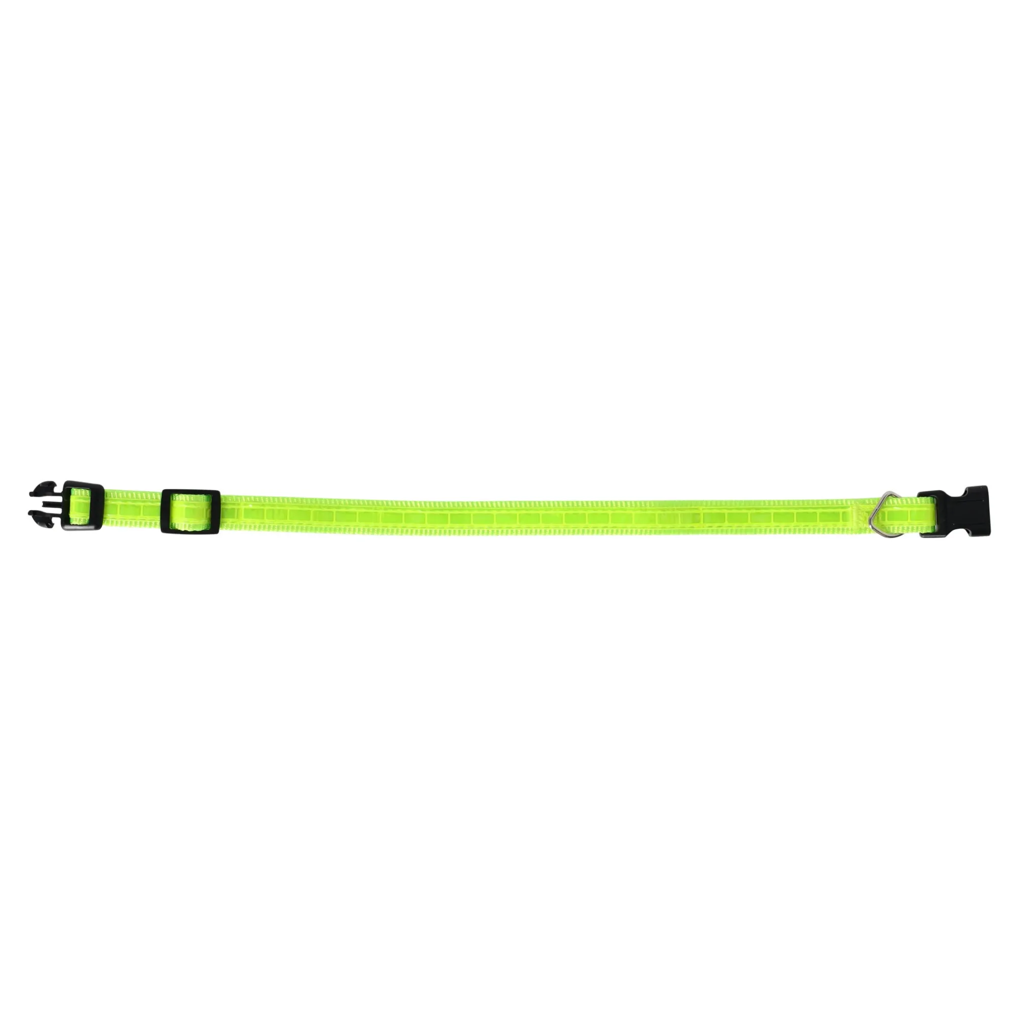 Friendly Pet Hondenriem>Halsband fluo geel 15mm 25-40cm FP