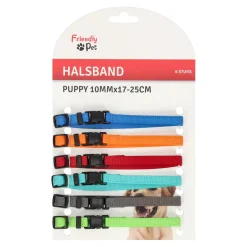 Friendly Pet Hondenriem>Halsband puppy 10mmx17-25cm 6st
