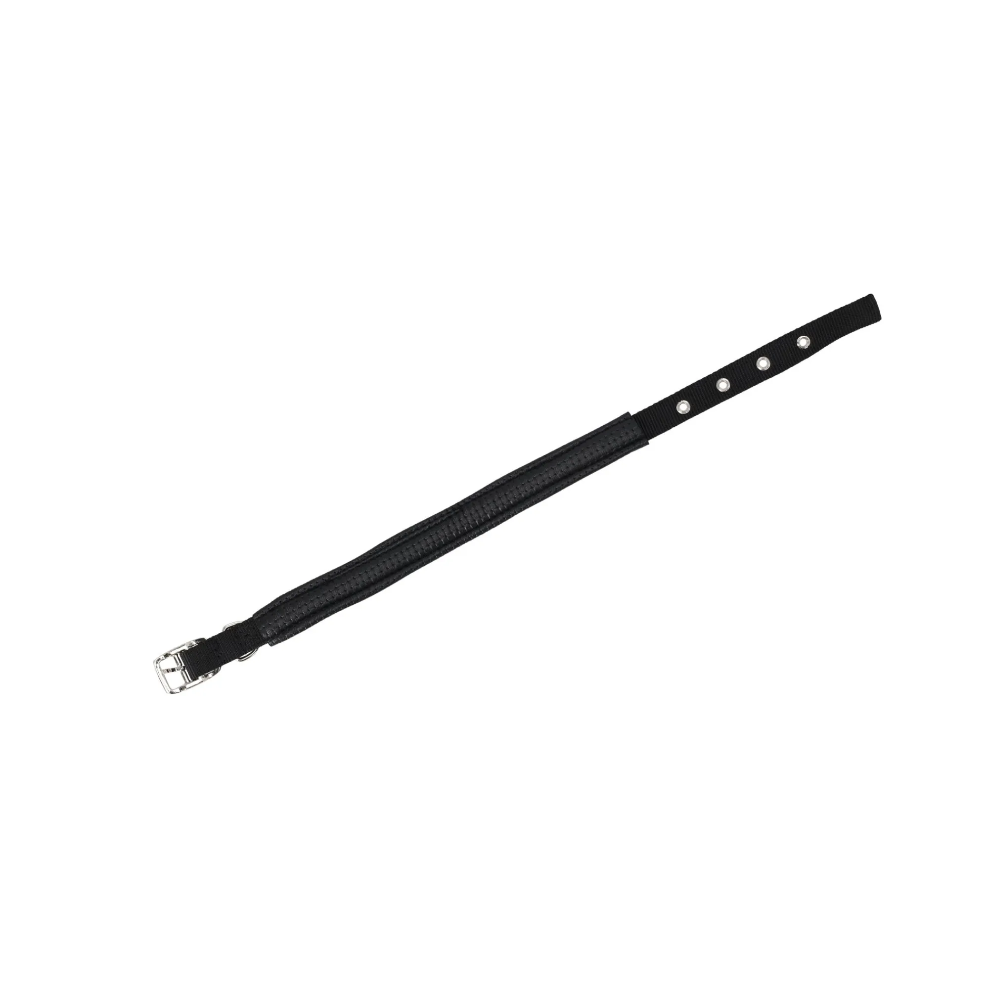 Friendly Pet Hondenriem>Halsband soft zwart 15mmx39cm FP