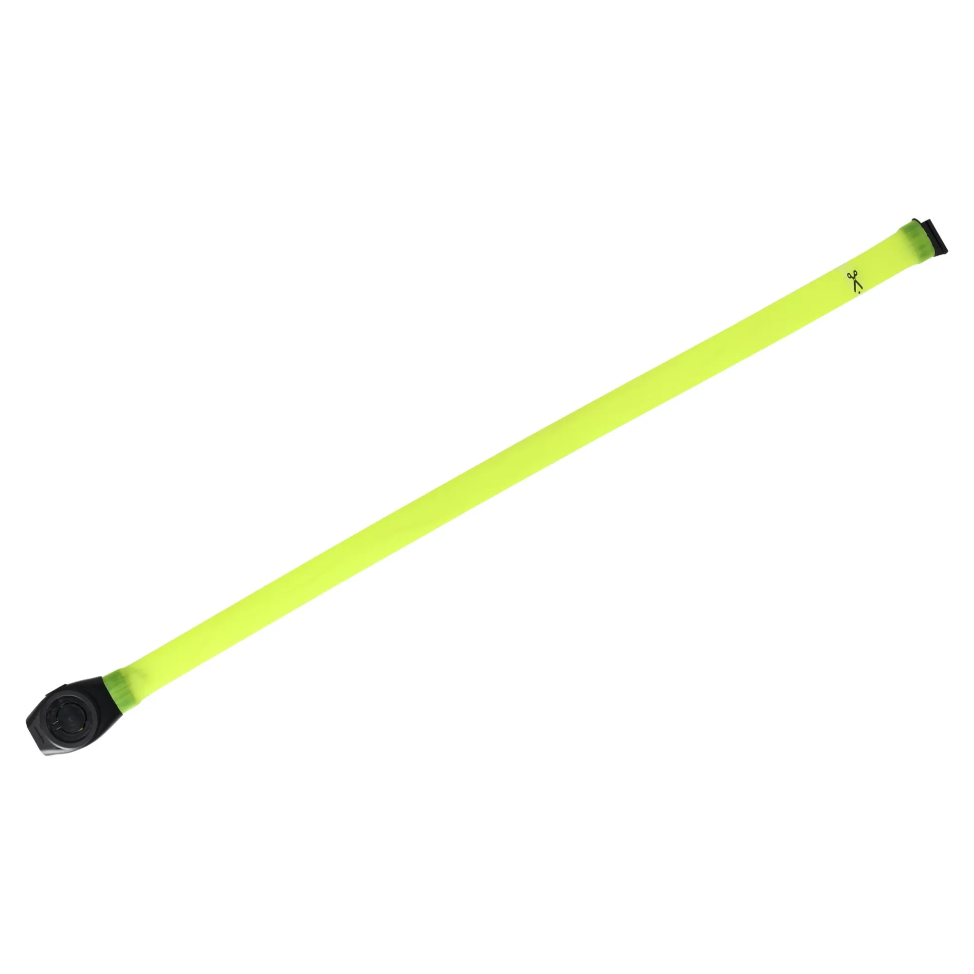 Flamingo Hondenriem>Halsband visio LED jumbo 7mm geel