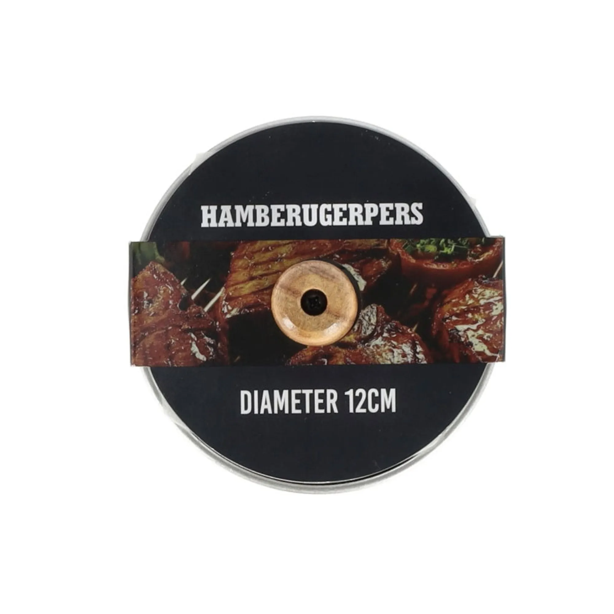 Barbecueaccessoires>Hamburgerpers D12cm