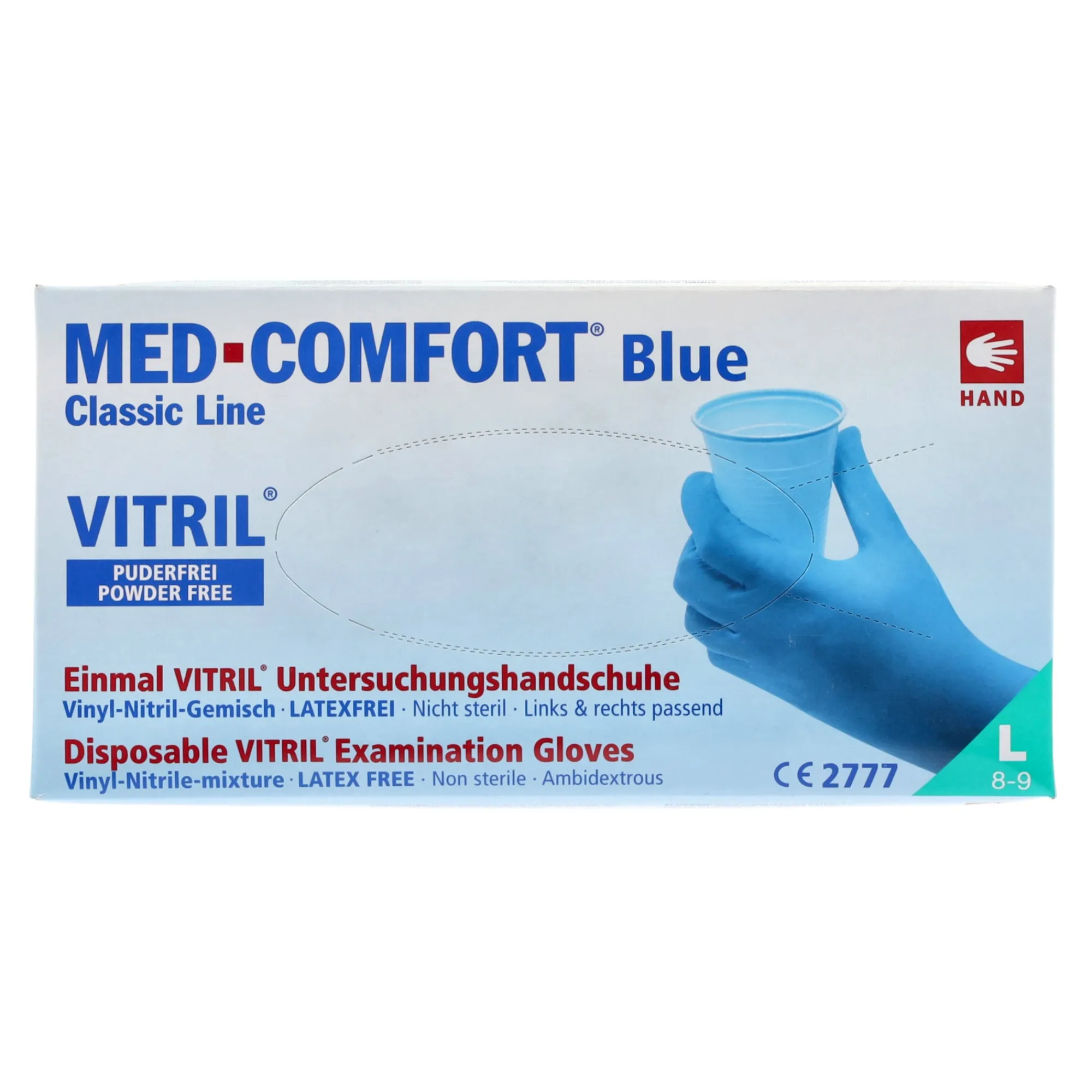 Ampri Werkhandschoenen|Schoonmaken>Handschoen wegwerp Vitril 100st