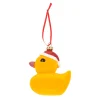 Kerstballen|Kerstdecoratie>Hanger badeend soft 9 cm