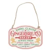 Kerstdecoratie>Hanger bakery 15 x 9 cm