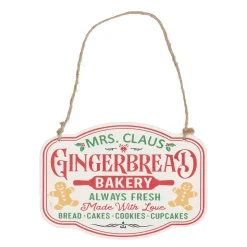 Kerstdecoratie>Hanger bakery 15 x 9 cm