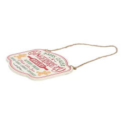 Kerstdecoratie>Hanger bakery 15 x 9 cm