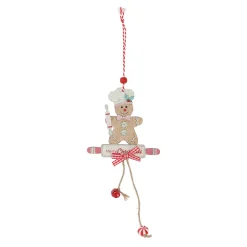 Kerstdecoratie>Hanger deegrol 20 cm