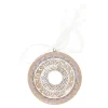 Kerstdecoratie|Kerstballen>Hanger donut gingerbread 7 cm