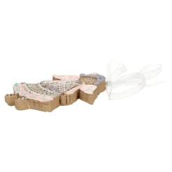 Kerstdecoratie|Kerstballen>Hanger engel gingerbread 10 cm