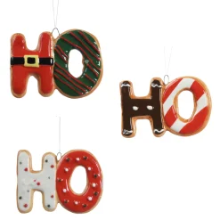 Decoris Kerstdecoratie|Kerstballen>Hanger hoho 9 cm