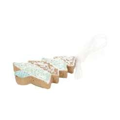 Kerstdecoratie|Kerstballen>Hanger kerstboom gingerbread 9 cm