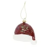 Kerstdecoratie|Kerstballen>Hanger kerstmuts 9 cm