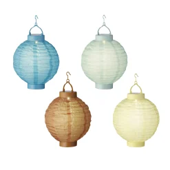 Lumineo Buitenverlichting|Tuindecoratie>Hanger lampion solar 20 cm