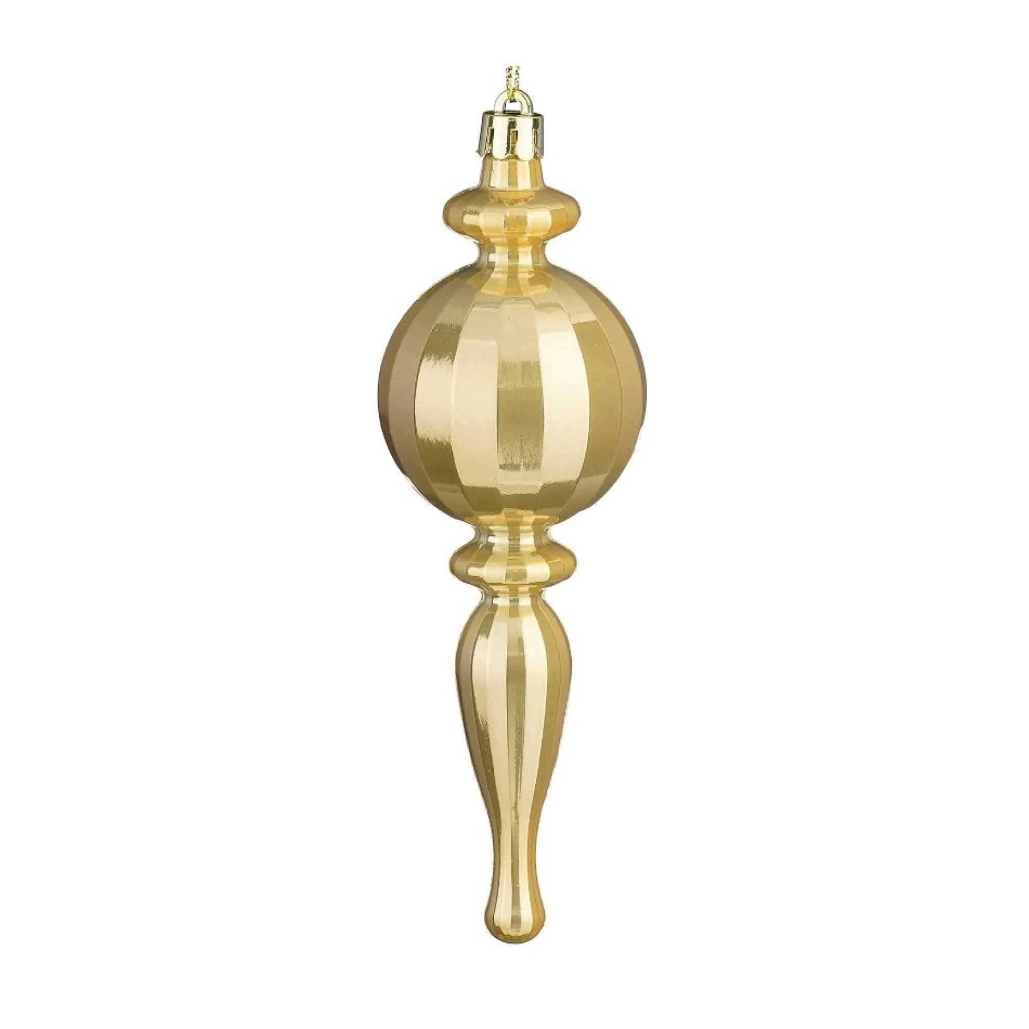 Kerstdecoratie|Kerstballen>Hanger ornament goud 18 x 6 cm