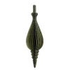 Decoris Kerstballen|Kerstdecoratie>Hanger papier pegel groen 80 cm