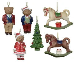 Kerstdecoratie|Kerstballen>Hanger poly 7 cm