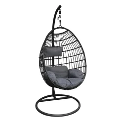 Bois le Duc Tuinstoelen>Hangstoel Giavo Antraciet