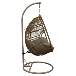 Bois le Duc Tuinstoelen>Hangstoel Jesolo crème met kussen