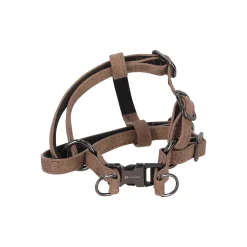 Flamingo Hondentuig>Harnas Delu bruin XS 30-35cm 10mm