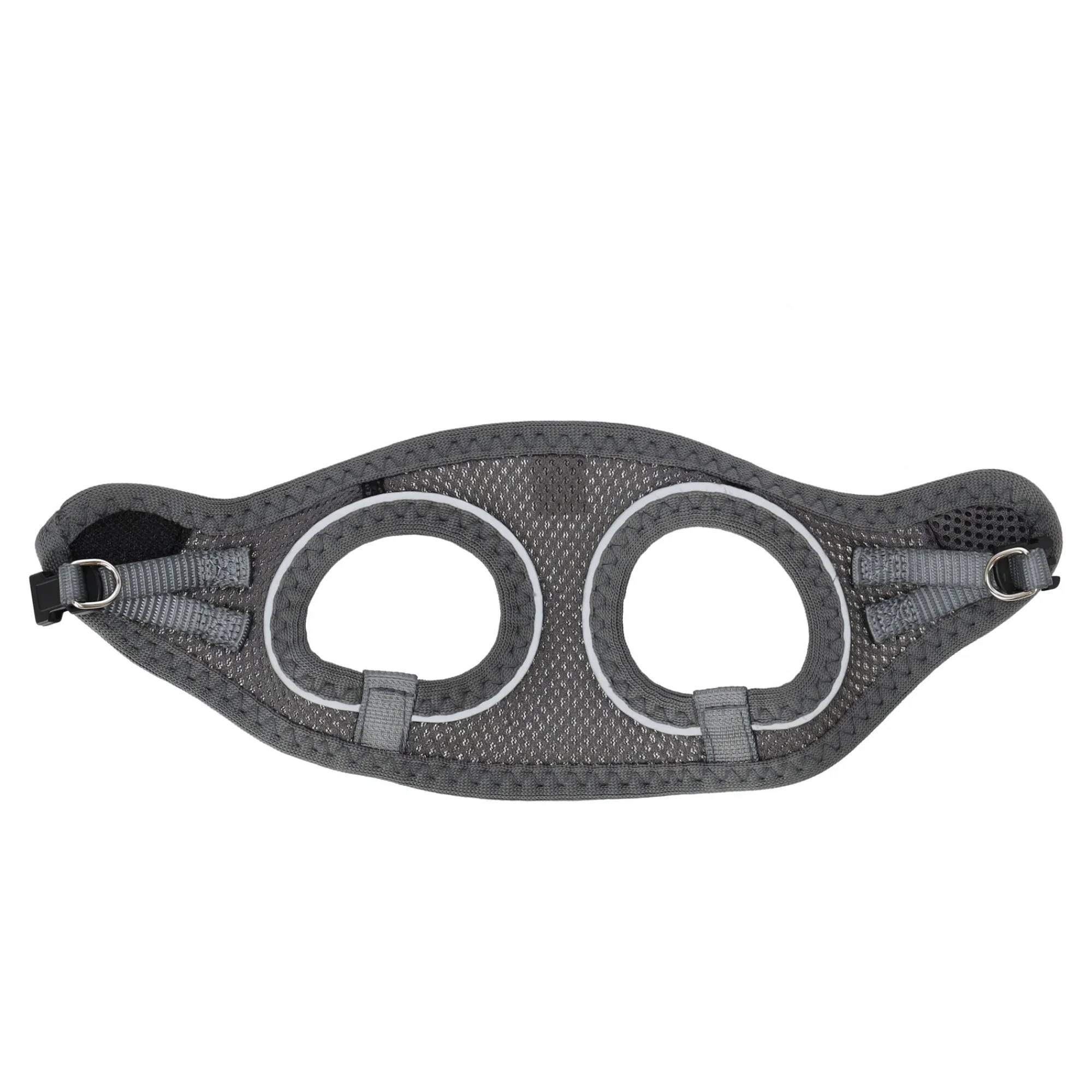 Friendly Pet Hondentuig>Harnas Step&go Bento grijs XXS 24-25cm FP