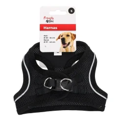 Friendly Pet Hondentuig>Harnas Step&go Bento zwart XXS 24-25cm FP